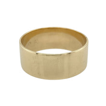 Load image into Gallery viewer, 9ct Gold 8mm Flat Wedding Band Ring
