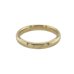 9ct Gold 3mm Wedding Band Ring
