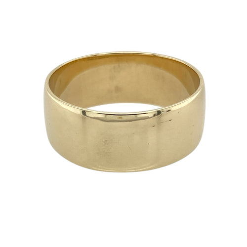 9ct Gold 10mm Wedding Band Ring