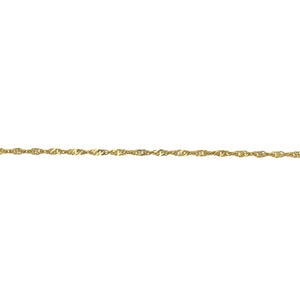 9ct Gold 30" Singapore Chain