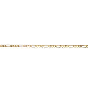 9ct Gold 18" Figaro Chain