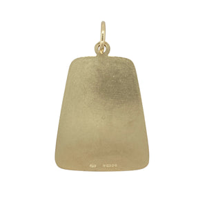 Carry a symbol of protection and faith with this pre-owned 9ct yellow gold large oblong St Christopher pendant—bold in size and rich in meaning, perfect for everyday wear or gifting.

Design: The pendant features a detailed depiction of St Christopher in a large oblong design, offering strong visual presence and spiritual significance.
Material: Made from 9-carat yellow gold, the high-polish finish brings out the fine detailing and adds a radiant, enduring shine.