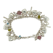 Load image into Gallery viewer, 925 Silver 7.5&quot; Charm Bracelet
