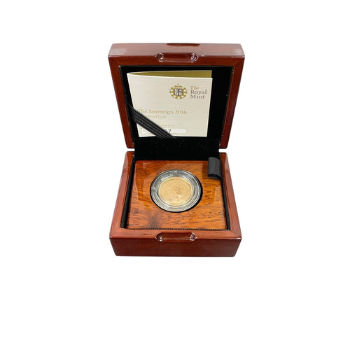 2016 22ct Gold Full Sovereign Coin
