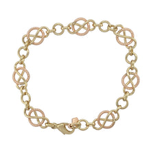 Load image into Gallery viewer, 9ct Gold Clogau Celtic Knot 7.75&quot; Bracelet
