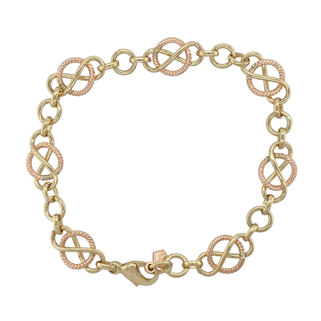 9ct Gold Clogau Celtic Knot 7.75