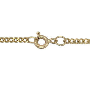 9ct Gold Half Sovereign Mount with 22ct Gold Half Sovereign 18" Necklace