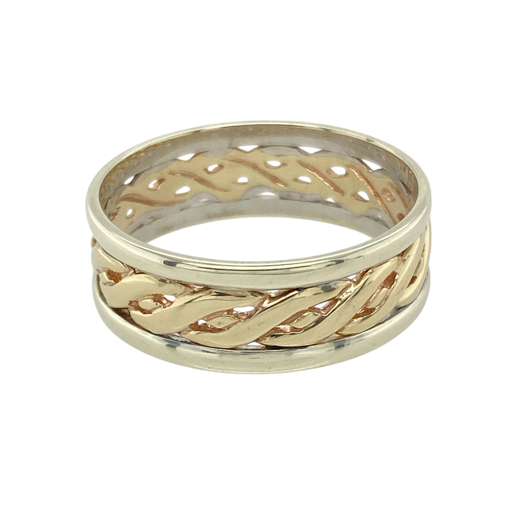 9ct Gold Celtic Band Ring