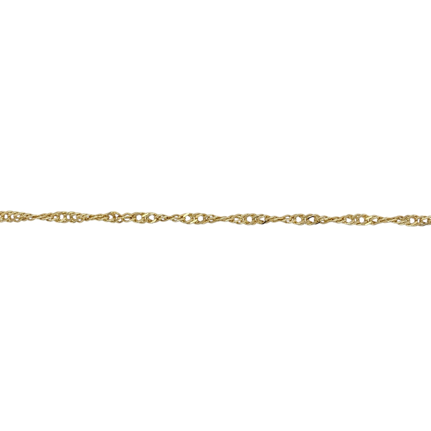 9ct Gold 16" Singapore Chain