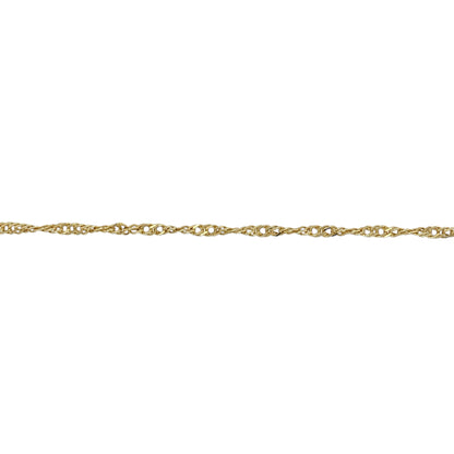 9ct Gold 16" Singapore Chain