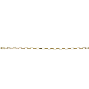 9ct Gold 22" Long Box Chain