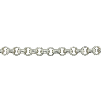 New 925 Silver 9" Patterned Engraved Belcher Bracelet