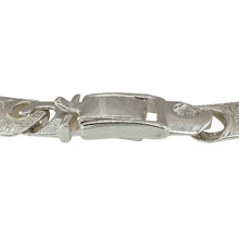 Load image into Gallery viewer, Bring bold tradition and intricate artistry to your jewellery collection with this new 925 silver 8&quot; Celtic-style patterned Bali link bracelet—a striking piece rich in texture and heritage-inspired detail.

Design: Featuring 12mm wide Bali-style links with detailed Celtic-inspired patterning, this bracelet blends cultural symbolism with bold, decorative design.

