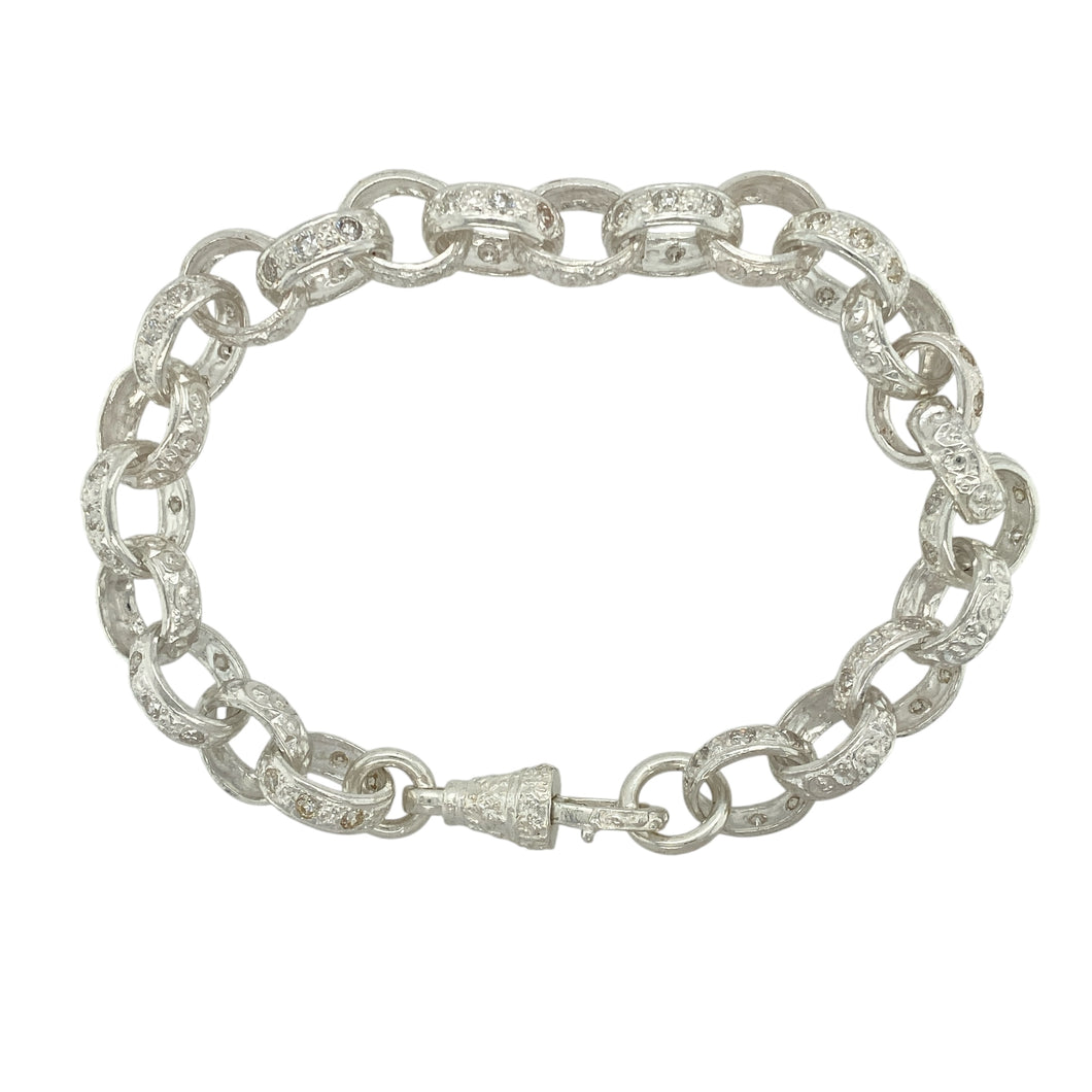 New 925 Silver & Cubic Zirconia Set 9