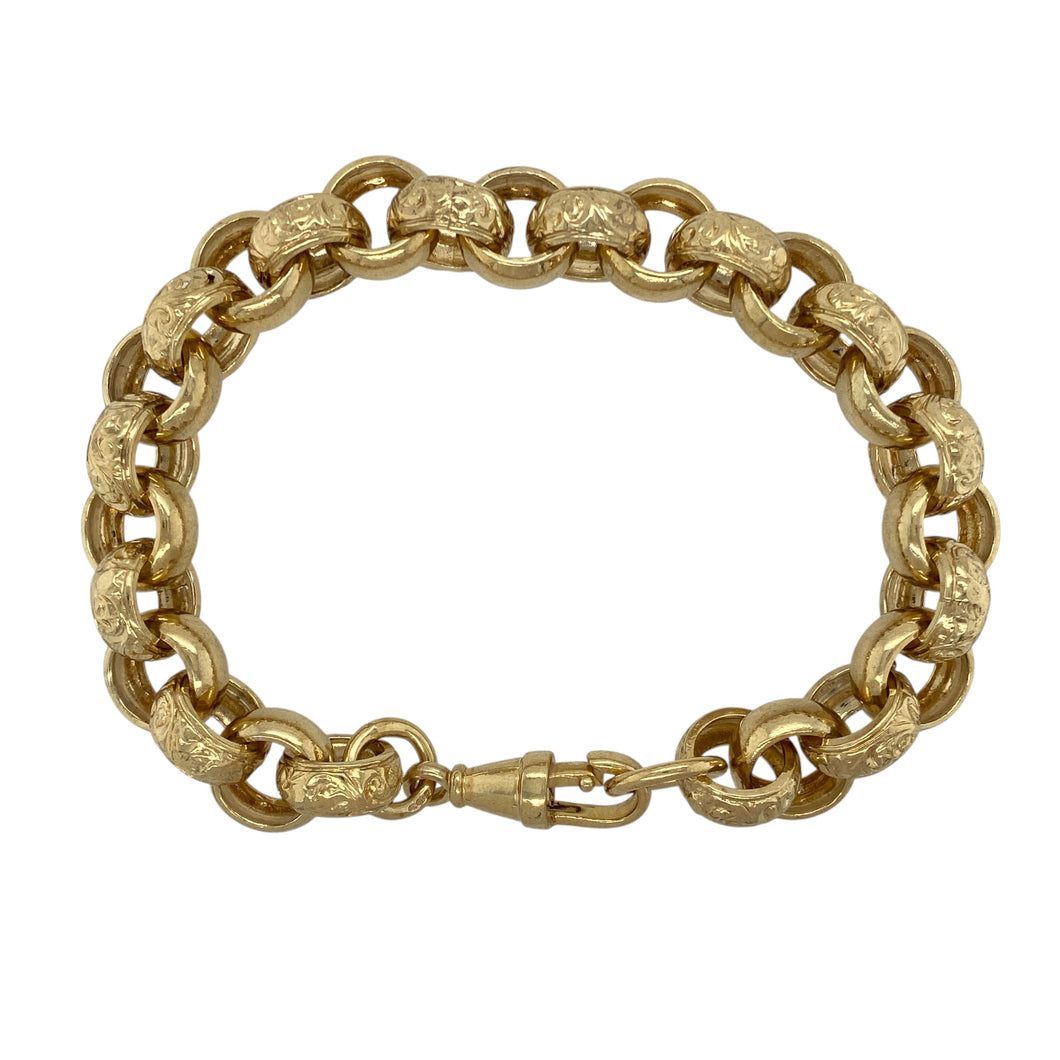 New Solid 925 Silver Heavily 9ct Gold Plated 9