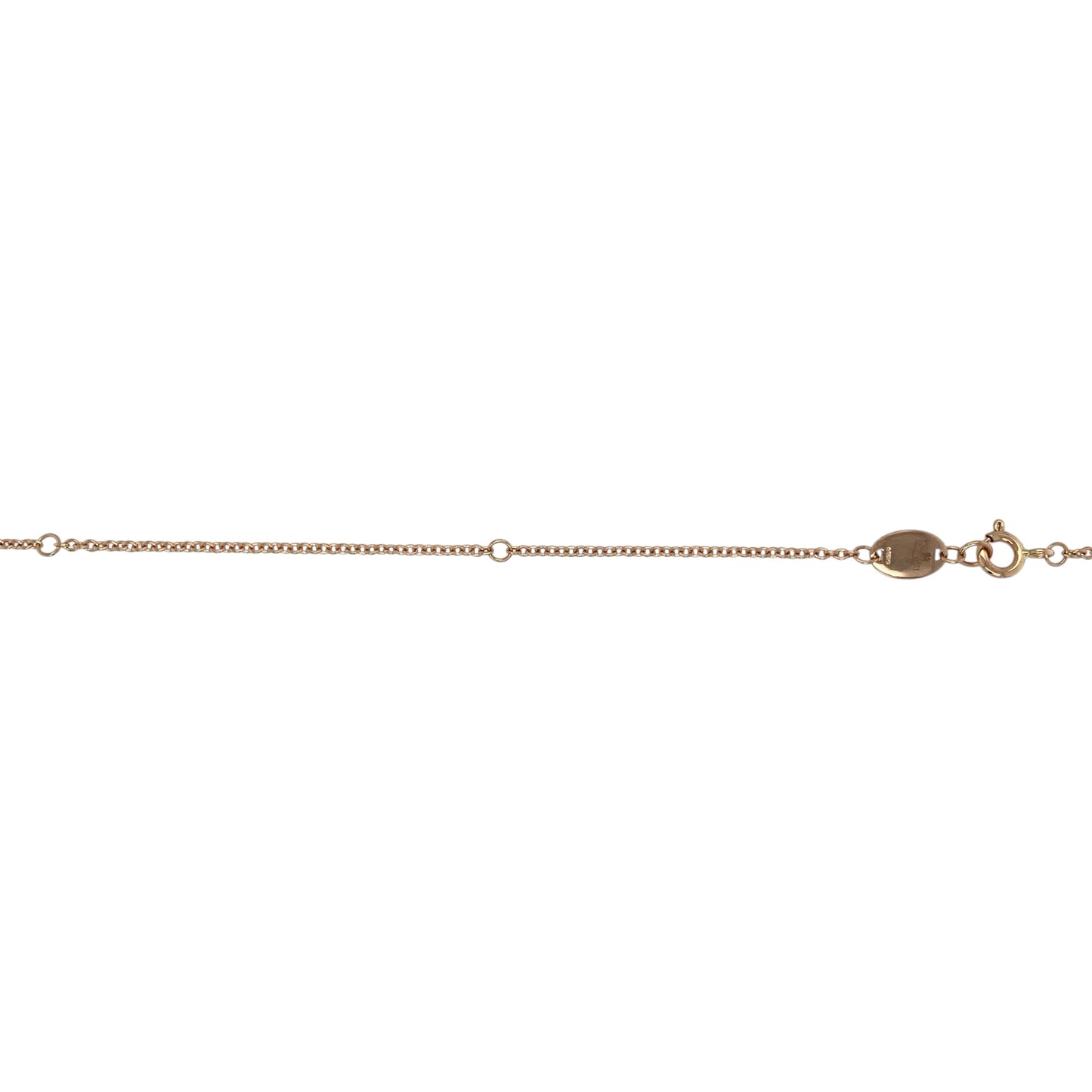 18ct Gold Diamond & Quartz Set Clogau 'panning for gold' 18" - 22" Necklace