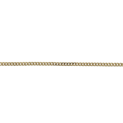 9ct Gold 22" Curb Chain