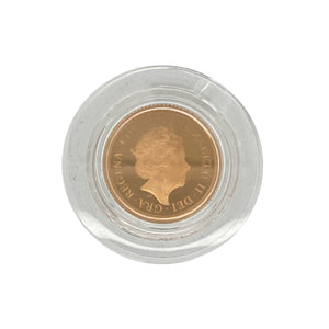 Add timeless elegance and royal heritage to your collection with this Royal Mint boxed 2021 22ct gold half sovereign coin—a classic piece that embodies British tradition and exquisite craftsmanship, perfect for collectors or as a distinguished gift.

Design: This coin features the portrait of Queen Elizabeth II on one side, paired with the iconic St. George and the dragon design on the reverse, symbolising strength and bravery in true sovereign tradition.

