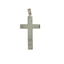 Load image into Gallery viewer, Bring classic simplicity and understated elegance to your collection with this new 925 silver plain cross pendant, offering a timeless design and versatile appeal—perfect for everyday wear or special moments.

Design: The pendant features a smooth cross measuring 5cm long (including the bail) by 2.5cm wide, showcasing clean lines and a minimalist silhouette. Its refined style makes it easy to pair with any look.

