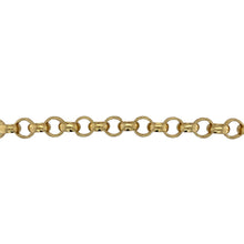 Load image into Gallery viewer, New 925 Silver Heavily 9ct Gold Plated 26&quot; Patterned Belcher Chain
