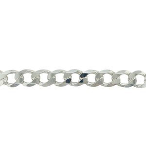 New 925 Solid Silver 24" Curb Chain 205 grams