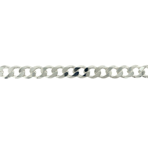 New 925 Solid Silver 22" Curb Chain 101 grams