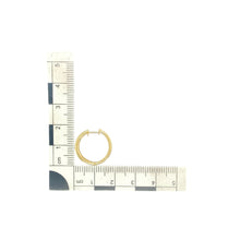 Load image into Gallery viewer, 18ct Gold Diamond &amp; Sapphire Set Hoop Earrings
