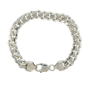 925 Silver 8.5" Curb Bracelet