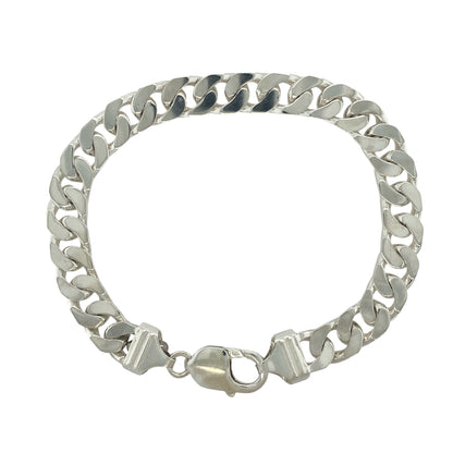 925 Silver 8.5" Curb Bracelet