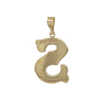 Load image into Gallery viewer, Bring personal charm and bold elegance to your collection with this pre-owned 9ct yellow solid gold &#39;S&#39; initial pendant, offering a beautiful blend of meaningful detail and classic style—perfect for everyday wear or as a statement piece.

Design: The pendant features a striking &#39;S&#39; initial design with a subtle patterned edge, adding a touch of texture and visual interest while celebrating individuality.

