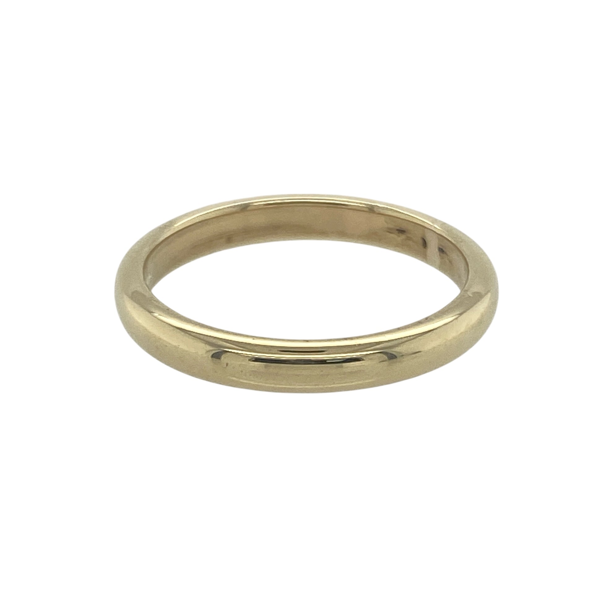 9ct Gold 2.5mm Wedding Band Ring