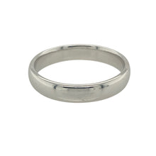 Load image into Gallery viewer, 9ct White Gold 4mm Wedding Band Ring
