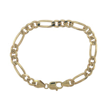 Load image into Gallery viewer, 9ct Gold 9&quot; Figaro Bracelet
