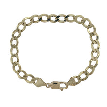 Load image into Gallery viewer, 9ct Gold 8&quot; Curb Bracelet
