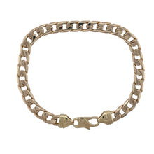 Load image into Gallery viewer, 9ct Gold 9.5&quot; Curb Bracelet
