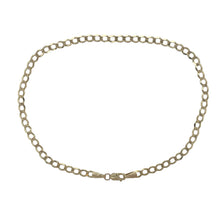 Load image into Gallery viewer, 9ct Gold 10&quot; Curb Anklet
