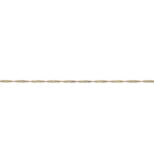 9ct Gold 20" Singapore Chain