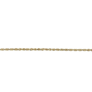 9ct Solid Gold 22" Rope Chain