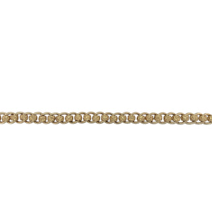 9ct Gold 22" Patterned Rollerball Chain
