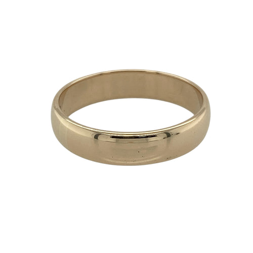 9ct Gold 5mm Wedding Band Ring