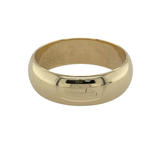 9ct Gold 7mm Wedding Band Ring