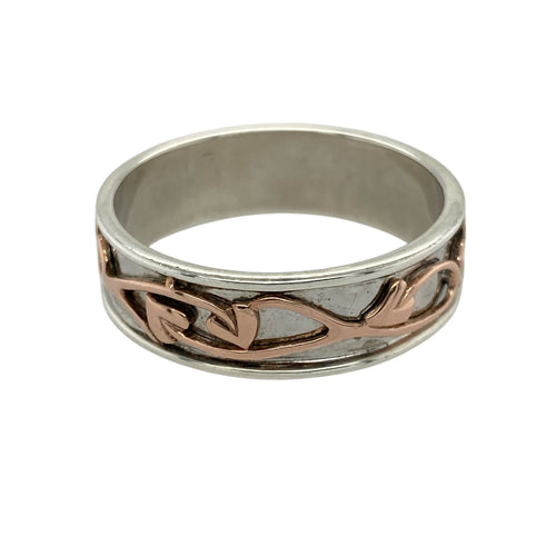 925 Silver Clogau Tree of Life Band Ring