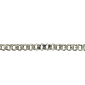 925 Silver 22" Curb Chain