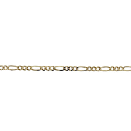 9ct Gold 24" Figaro Chain