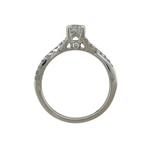 Load image into Gallery viewer, 18ct White Gold &amp; Diamond Set Solitaire Ring

