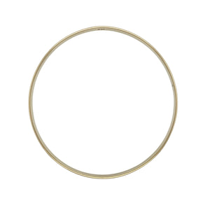 9ct Solid Gold Plain Bangle