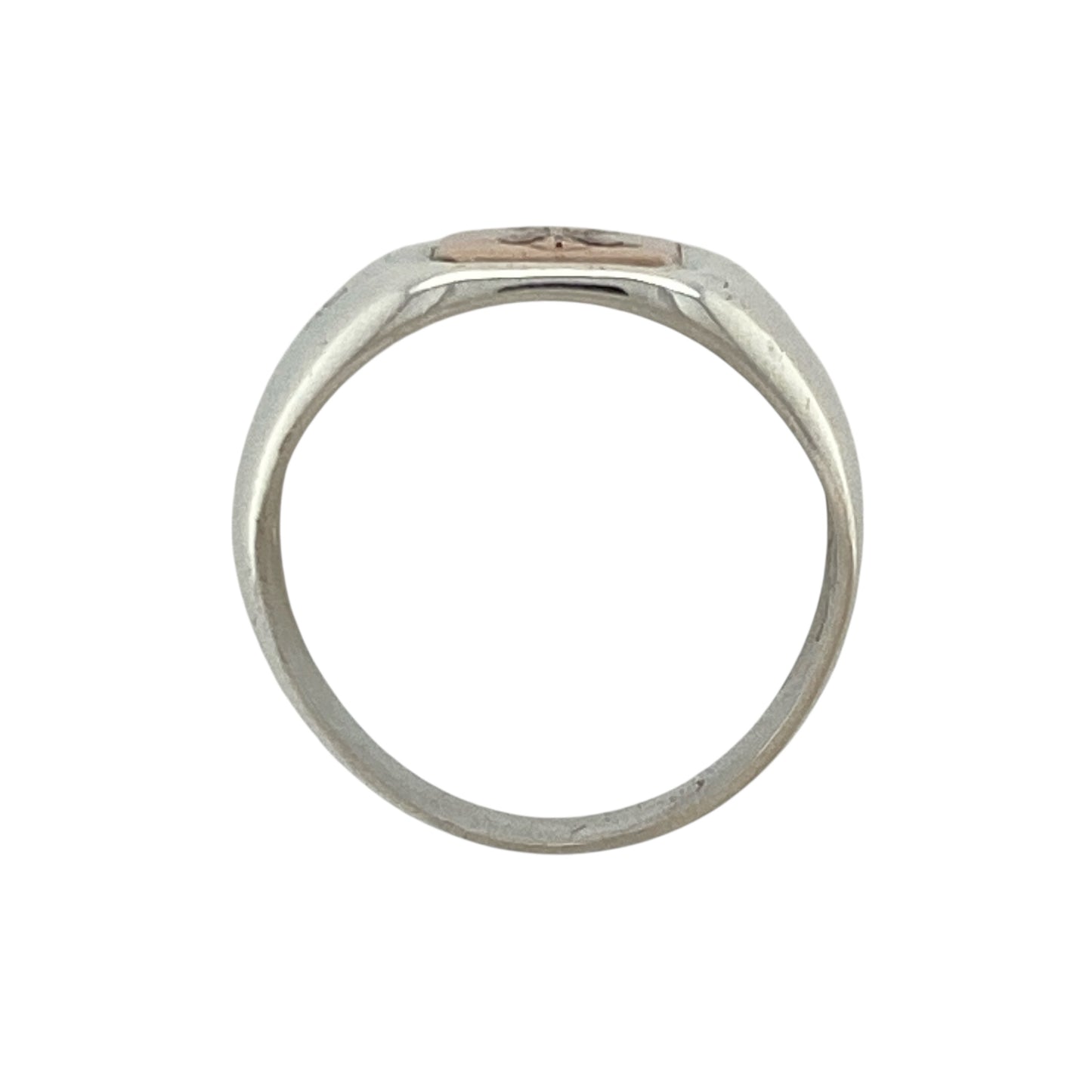 925 Silver Clogau Three Feathers Oval Signet Ring