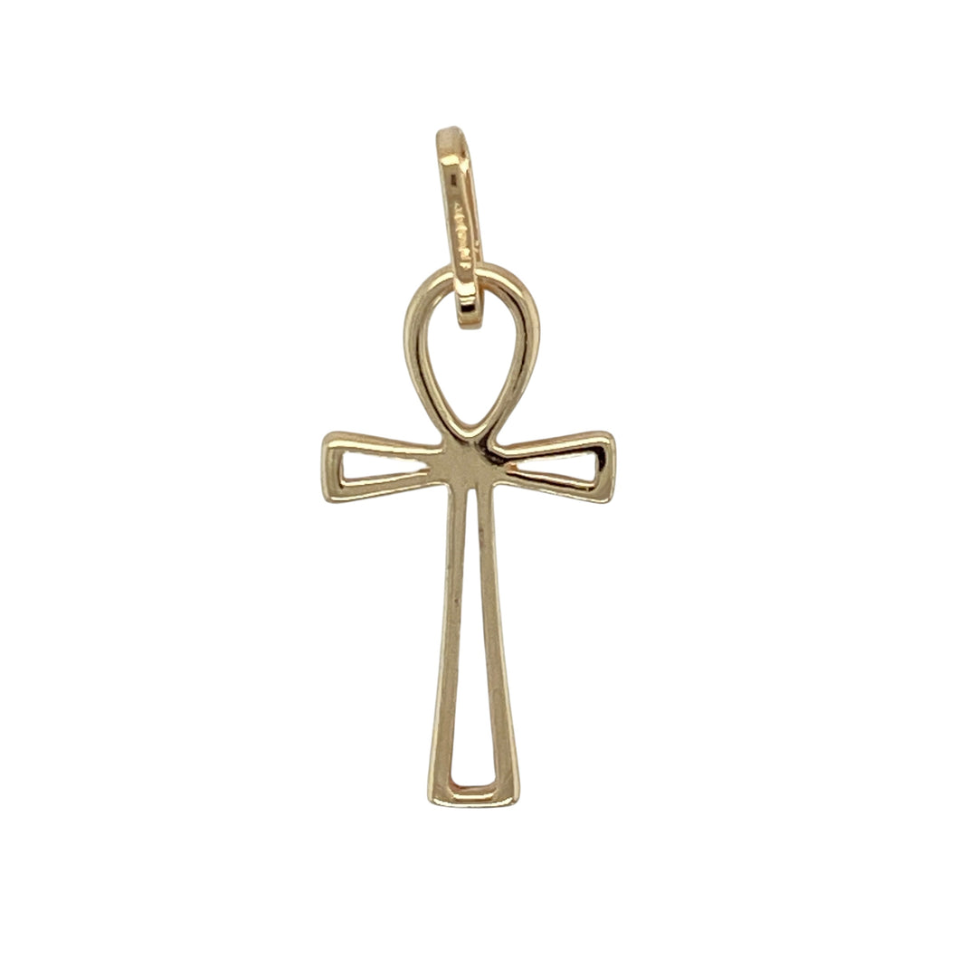 9ct Gold Ankh Pendant