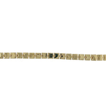 Load image into Gallery viewer, 9ct Gold 7.5&quot; Rectangle Link Bracelet
