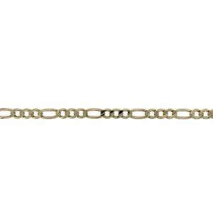 9ct Gold 18" Figaro Chain